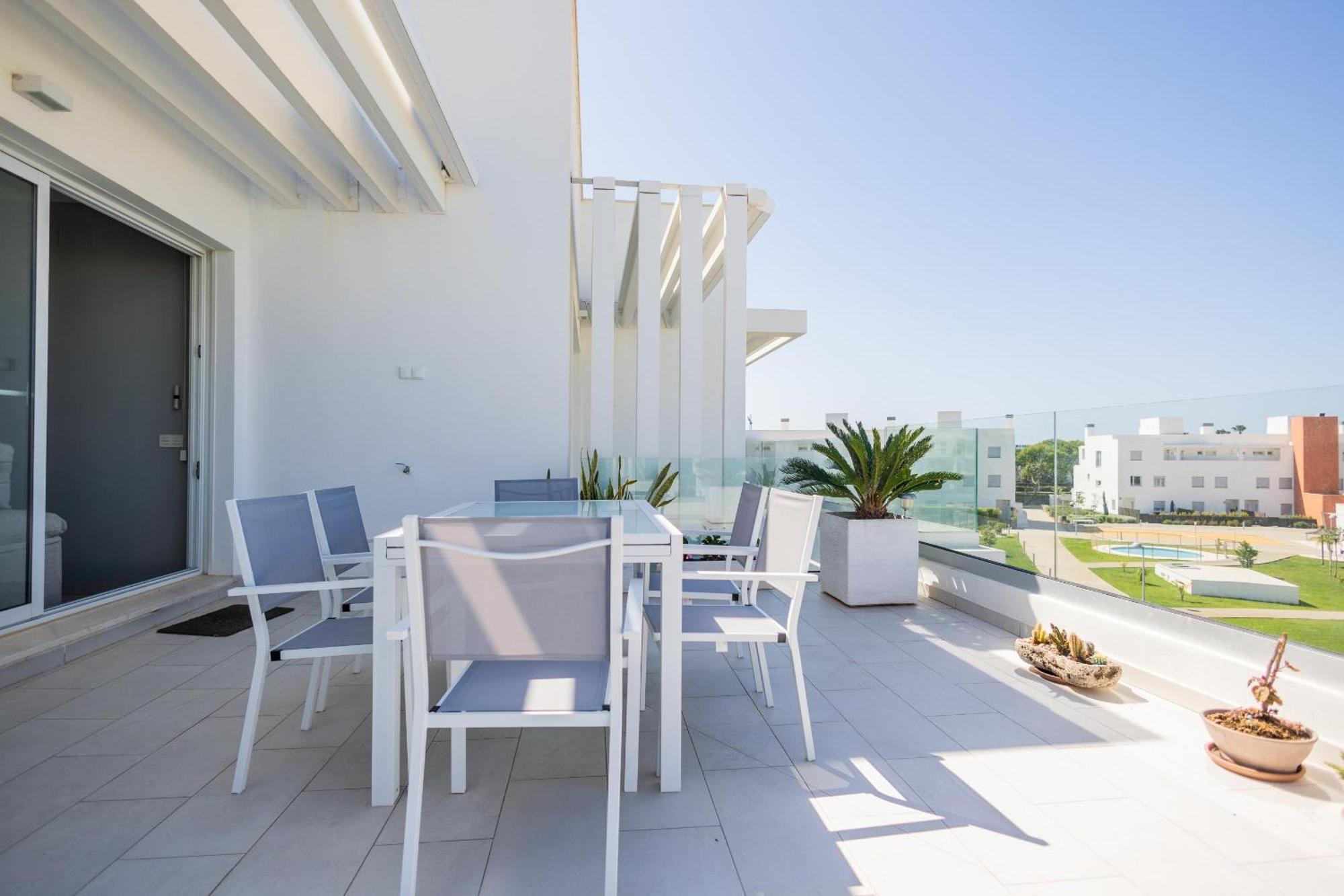 Costa Ballena - Urbanizacion Playa Azul - Chipiona Exteriör bild